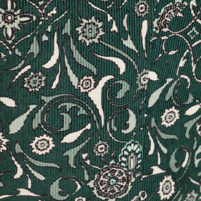 Veston sans manches velours vert femme