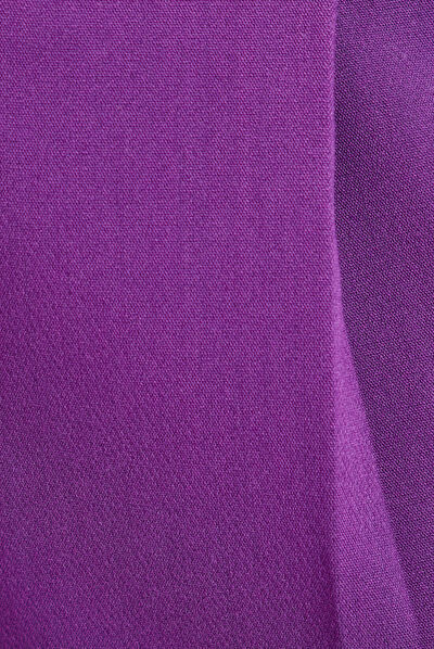 Pantalon city carotte violet foncé femme