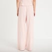 Pantalon large rose femme