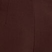 Pantalon bootcut avec ceinture marron fonc&eacute; femme