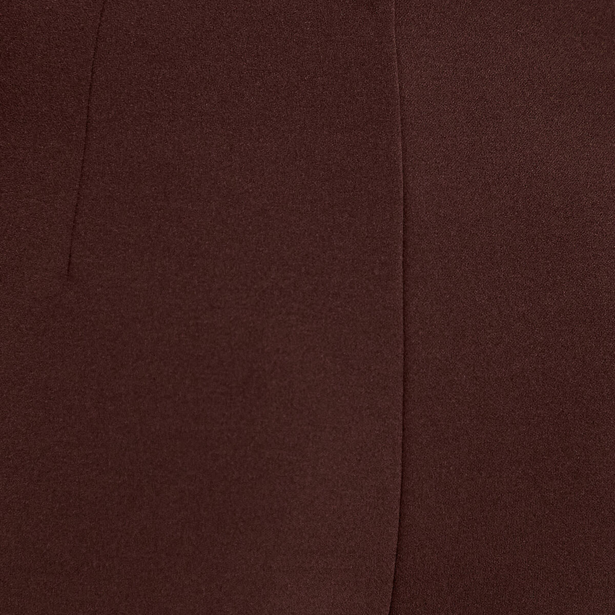 Pantalon bootcut avec ceinture marron fonc&eacute; femme