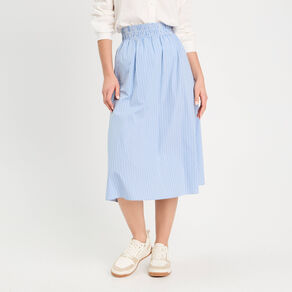jupe longue evasee ecru femme Jupe longue évasée ecru femme