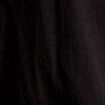 Blouse ample pliss&eacute;e manches longues noir femme