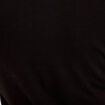 T-shirt col rond sans manches noir femme