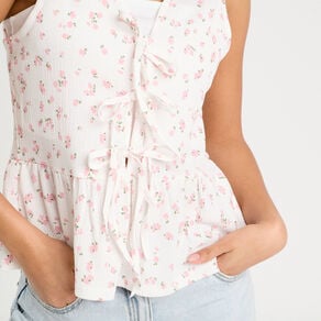 blouse nouee blanc femme Blouse nouée blanc femme