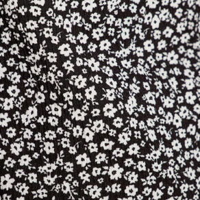 Blouse avec noeuds noir femme