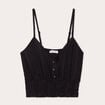 Blouse broderie anglaise noir femme