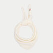 Foulard fluide ivoire femme