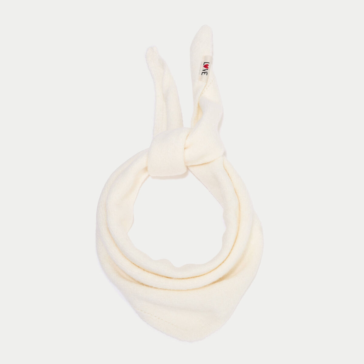 Foulard fluide ivoire femme