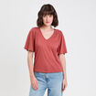 T-shirt manches courtes vieux rose femme