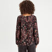 Chemise manches longues noir femme