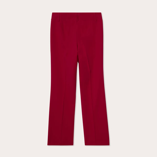 pantalon flare rouge femme Pantalon flare rouge femme