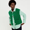 Gilet sans manches vert fonc&eacute; femme
