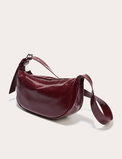 Sac banane bordeaux femme