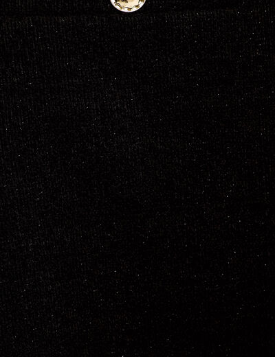 Jupe-short courte noir femme
