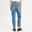 Jeans mom taille haute denim double stone femme
