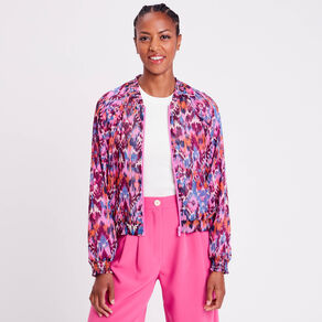 veste teddy zippee orange femme Veste teddy zippée orange femme