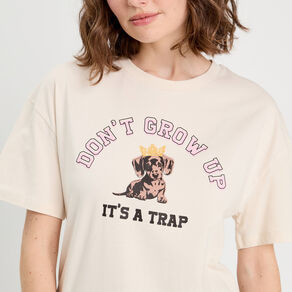 t shirt manches courtes ecru femme T-shirt manches courtes ecru femme