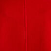 Veste chin&eacute;e col montant manches longues rouge femme