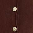 Gilet sans manches cropped marron fonc&eacute; femme