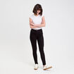 Jeans slim 5 poches denim noir femme