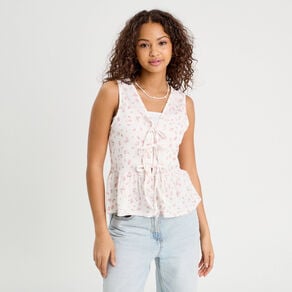 blouse nouee blanc femme Blouse nouée blanc femme