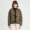 Veste matelassée vert femme