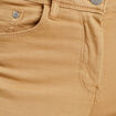Jeans slim 5 poches camel femme