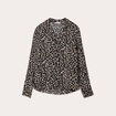 Chemise manches longues noir femme