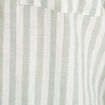 Chemise manches longues contenant du lin vert femme