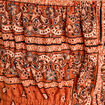 Débardeur bretelles fines terracotta femme