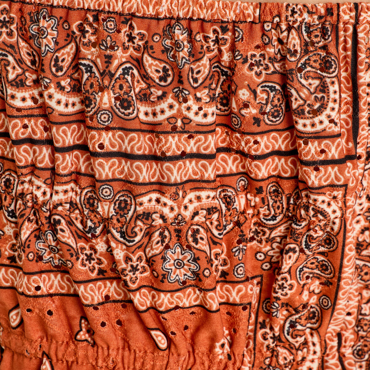 Débardeur bretelles fines terracotta femme