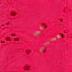 Chemise broderie anglaise rose fushia femme