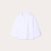 Blouse manches 3/4 blanc femme