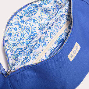 Sac banane bleu electrique femme