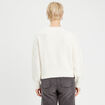 Pull manches longues ecru femme