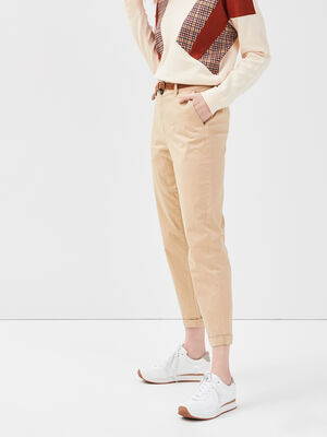 Pantalon chino 78eme beige femme