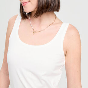debardeur bretelles larges blanc femme Débardeur bretelles larges blanc femme