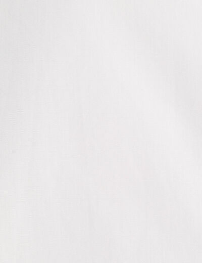 Chemise manches longues blanc femme