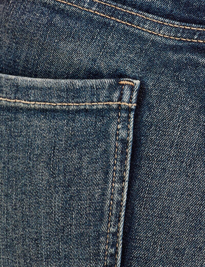 Jeans skinny taille haute denim dirty femme