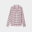 Chemise manches longues creme femme