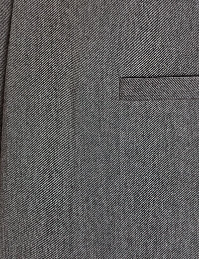 Pantalon bootcut ceinture amovible gris clair femme