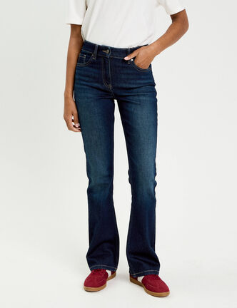 Jeans flare denim stone femme