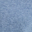 Pull col claudine dentelle bleu femme