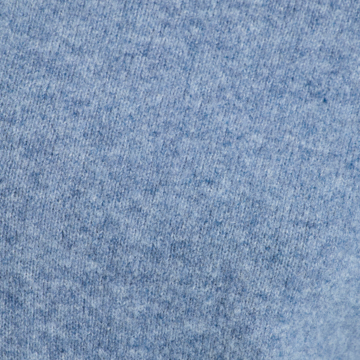 Pull col claudine dentelle bleu femme
