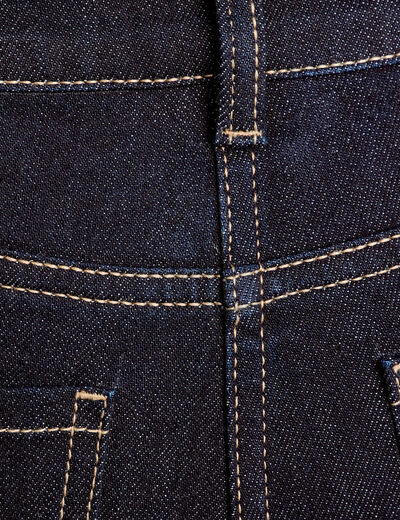 Jeans flare denim brut femme
