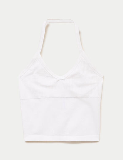 Haut ecru femme