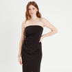 Bustier sans manches noir femme