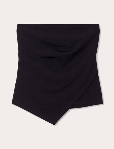 Bustier sans manches noir femme