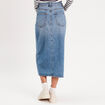 Jupe crayon taille standard denim double stone femme